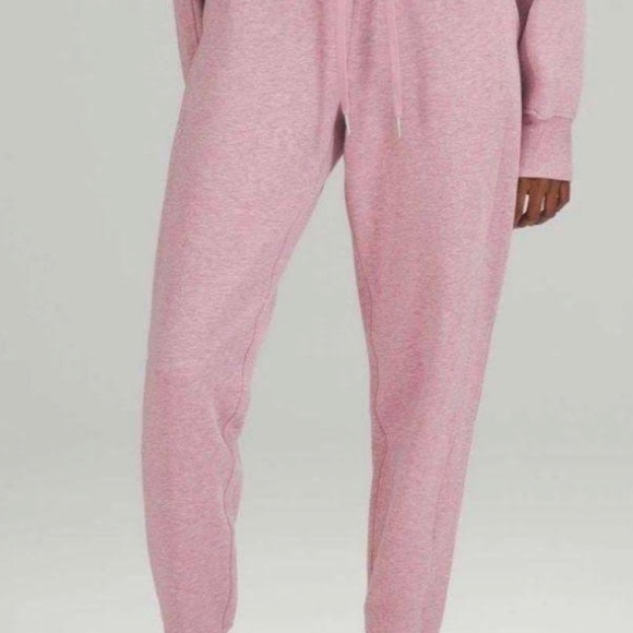 Lululemon Light Pink Scuba Joggers - Picture 1 of 5